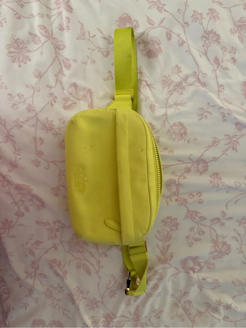 kate spade Lemon Yellow Mini Belt Bag
